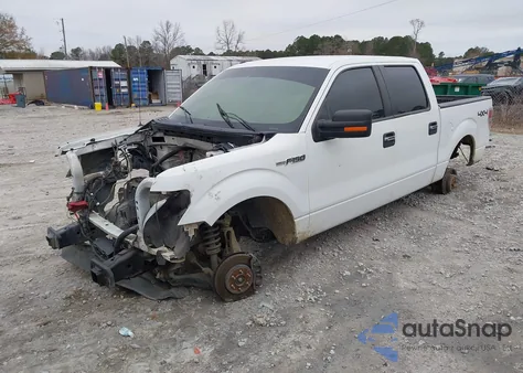 2012 Ford F-150 Xlt из США, поврежденный, VIN 1FTFW1EF3CFC18415